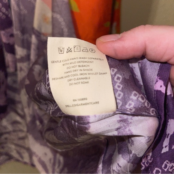 NWT Spell Tyler Chili Robe with Sash Size S/M - Picture 4 of 6